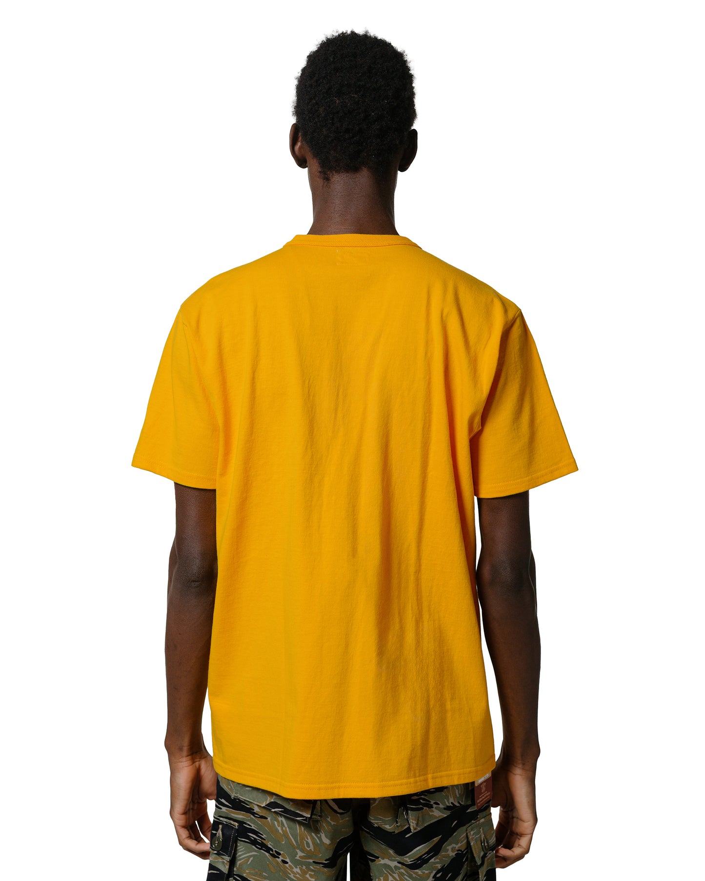 lost & found The Real McCoy's The Real McCoy's MC22006 Pocket Tee Yellow