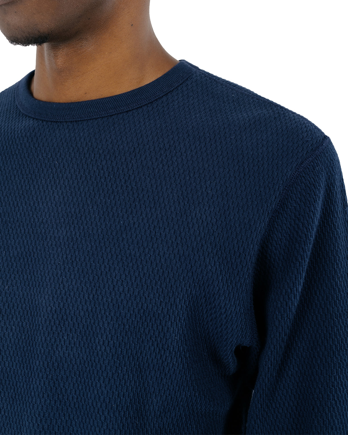 The Real McCoy's MC22109 U.S. Army Military Thermal Shirt Navy