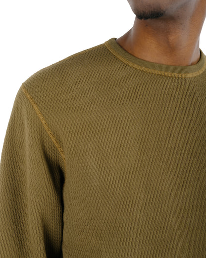 The Real McCoy's MC22109 U.S. Army Military Thermal Shirt Olive