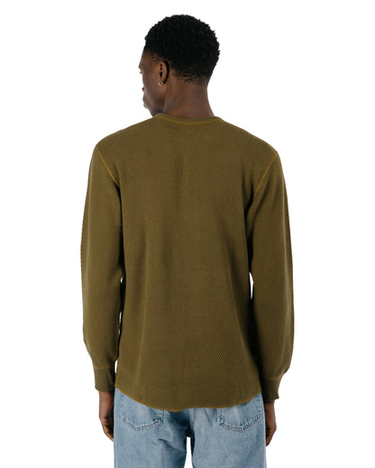 The Real McCoy's MC22109 U.S. Army Military Thermal Shirt Olive