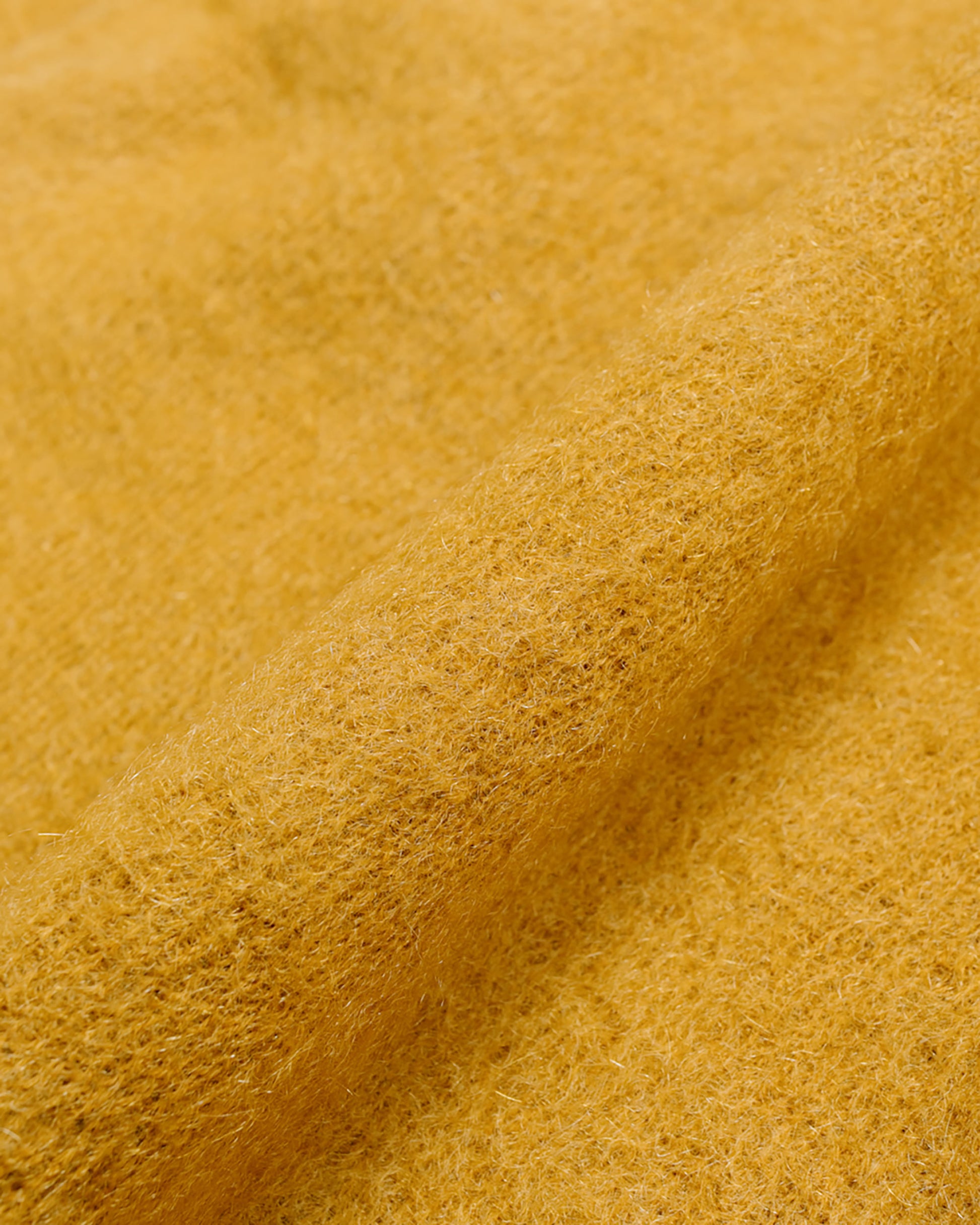 lost & found The Real McCoy's The Real McCoy's MC23109 JM Mohair V-Neck Sweater Mustard