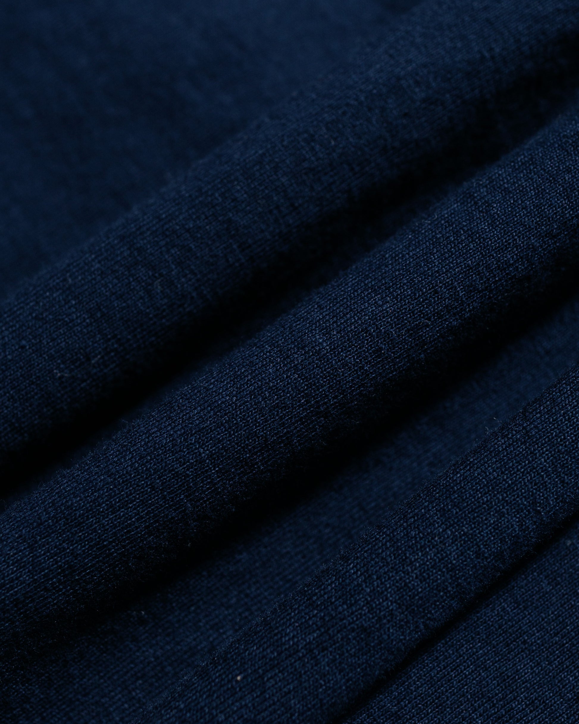 lost & found The Real McCoy's The Real McCoy's MC24003 The Real McCoy's Logo Tee L/S Navy