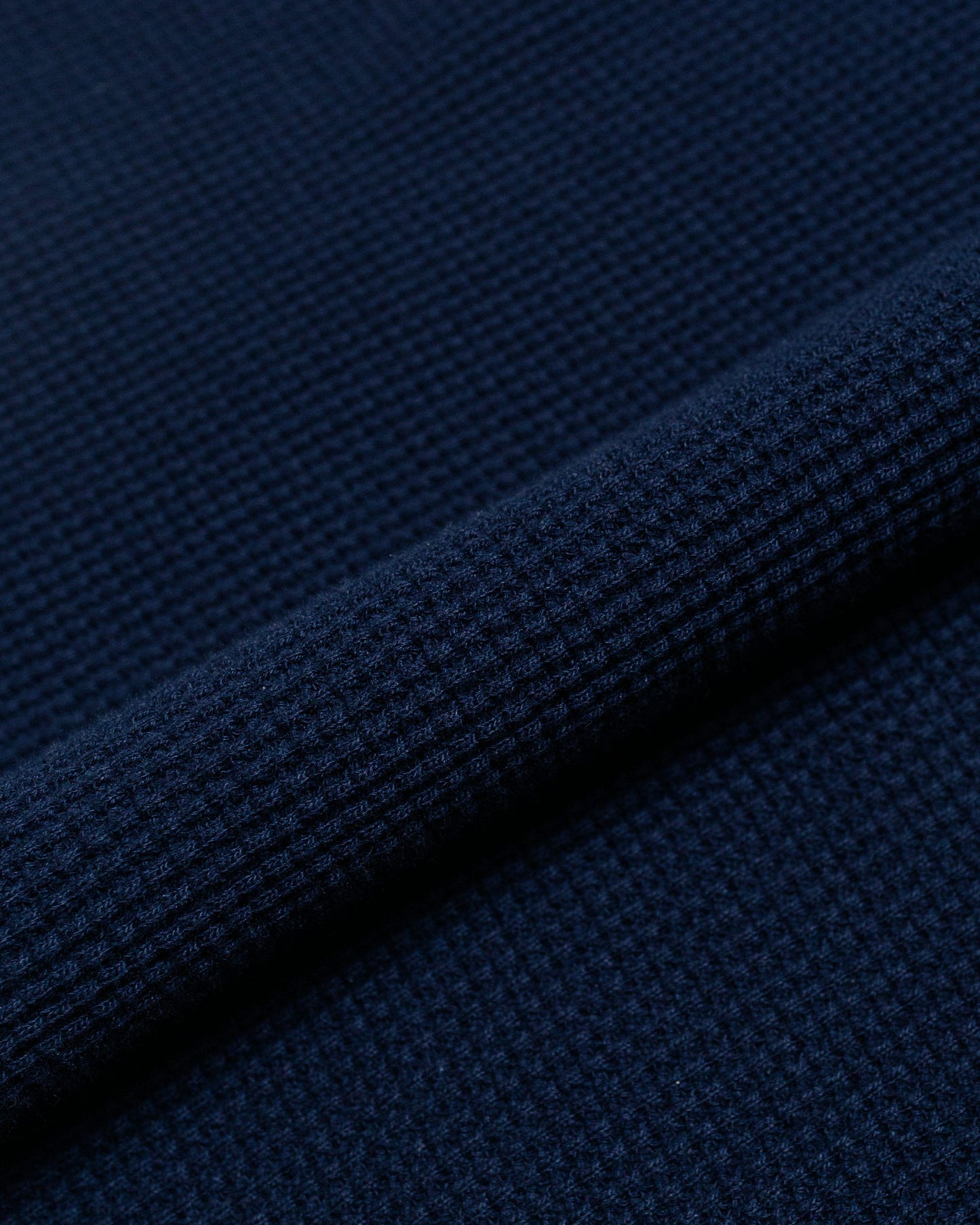 lost & found The Real McCoy's The Real McCoy's MC24018 Waffle Thermal Shirt S/S Navy