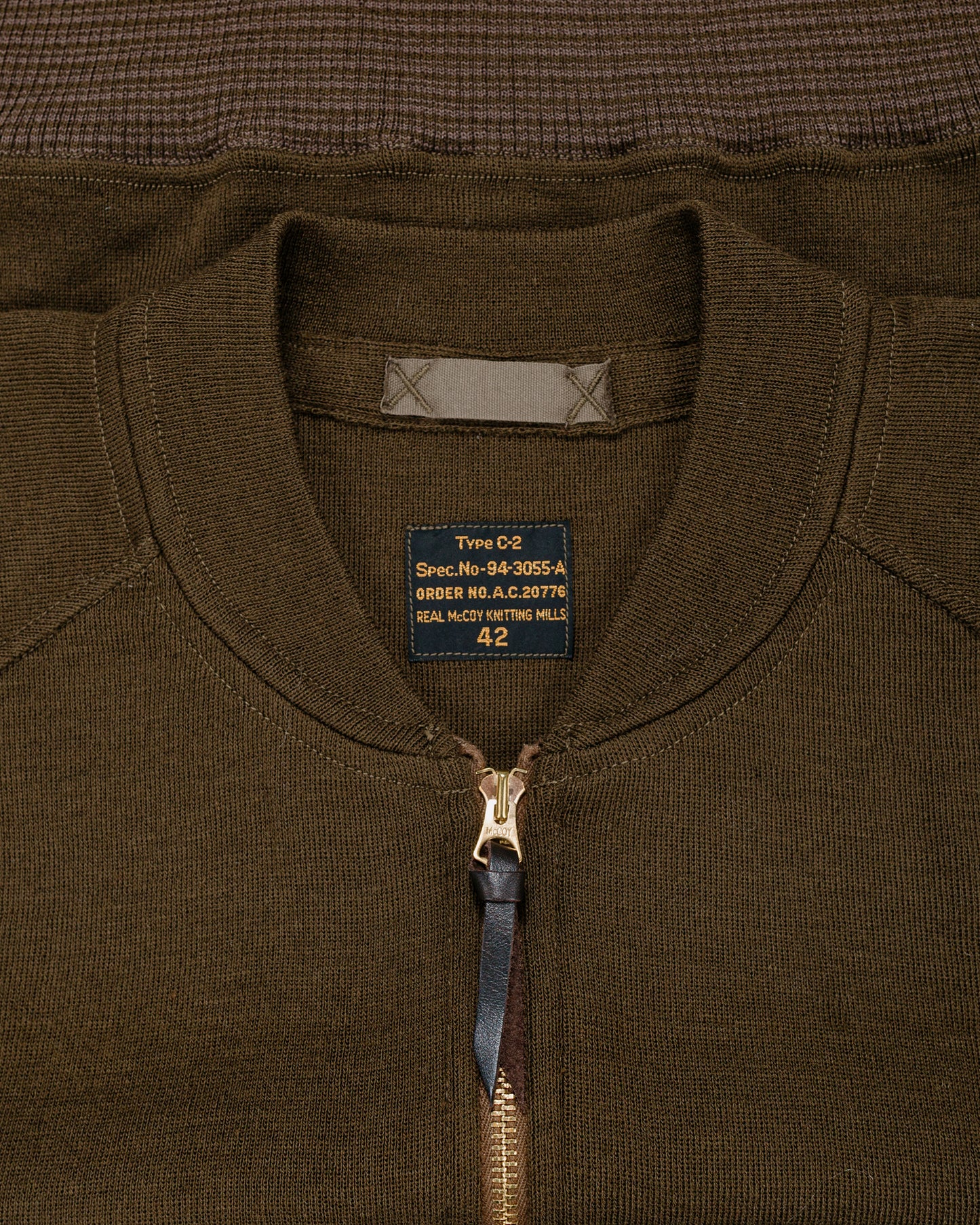 lost & found The Real McCoy's The Real McCoy's MC24105 Vest, Flying Winter, Type C-2 Olive