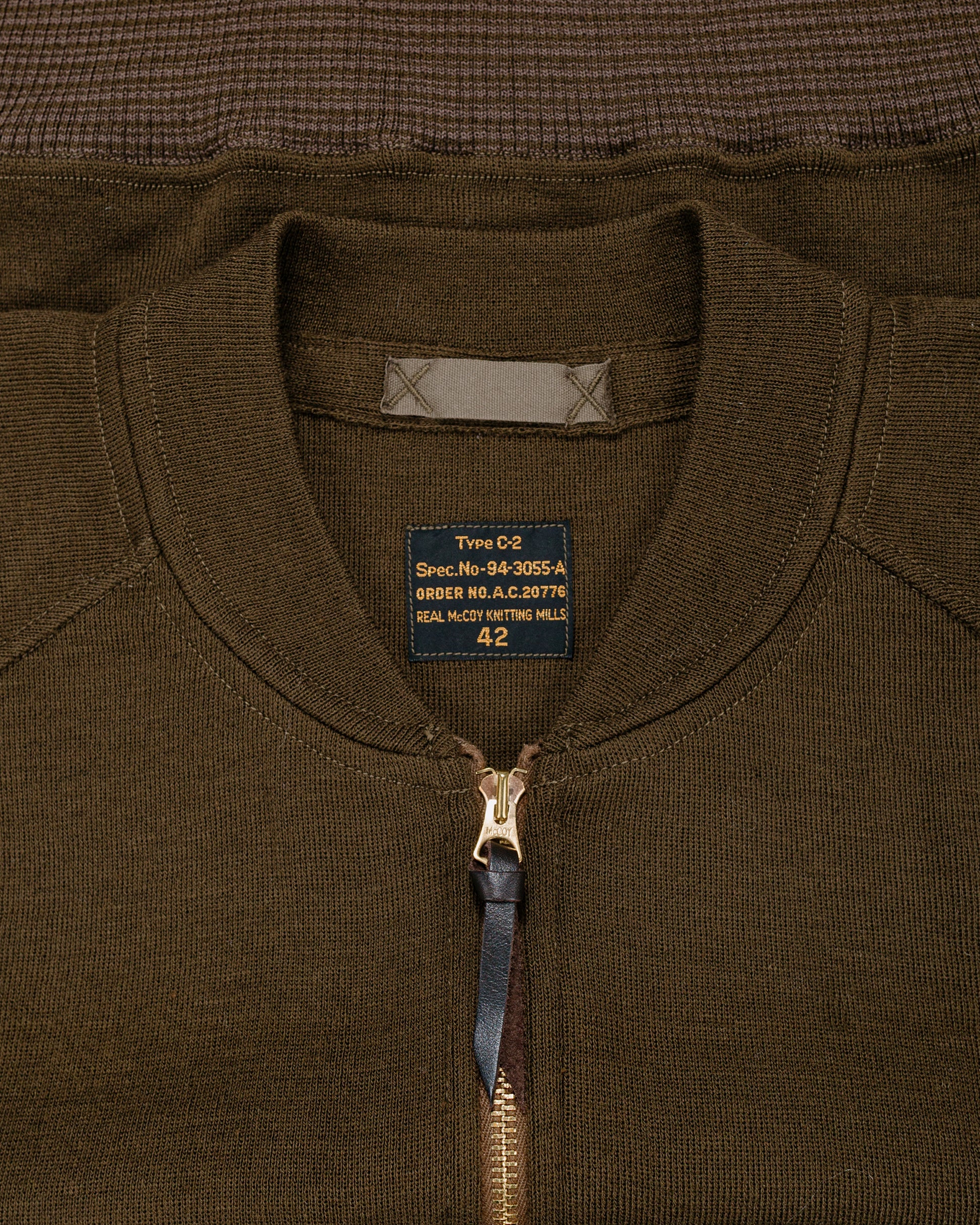 lost & found The Real McCoy's The Real McCoy's MC24105 Vest, Flying Winter, Type C-2 Olive