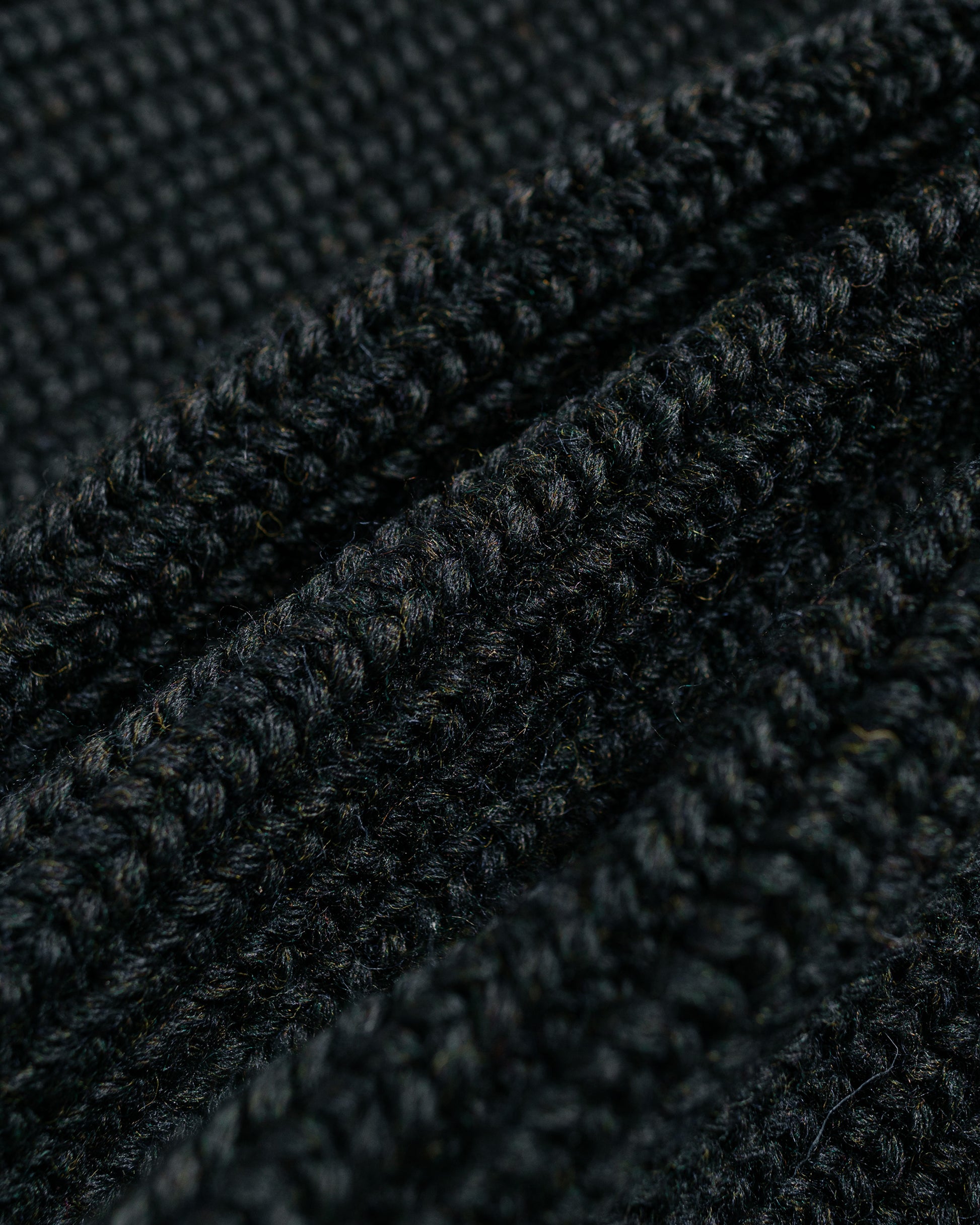 lost & found The Real McCoy's The Real McCoy's MC24111 Striped Shawl Collar Cardigan Charcoal