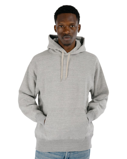 The Real McCoy’s MC24114 10 Oz. Loopwheel Hooded Sweatshirt Gray