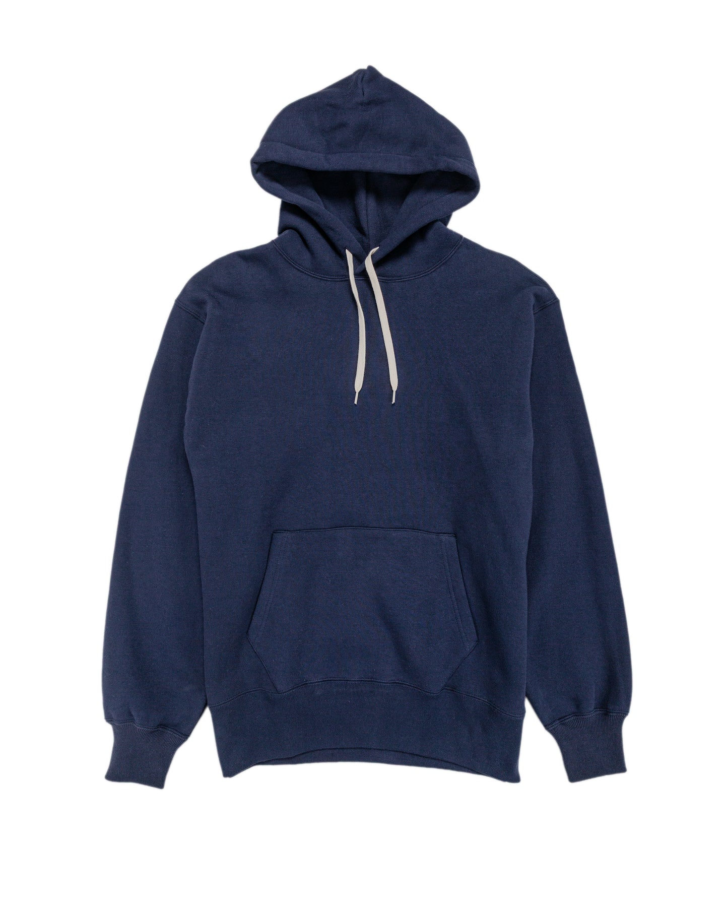 lost & found The Real McCoy's The Real McCoy's MC24114 10 Oz. Loopwheel Hooded Sweatshirt Navy