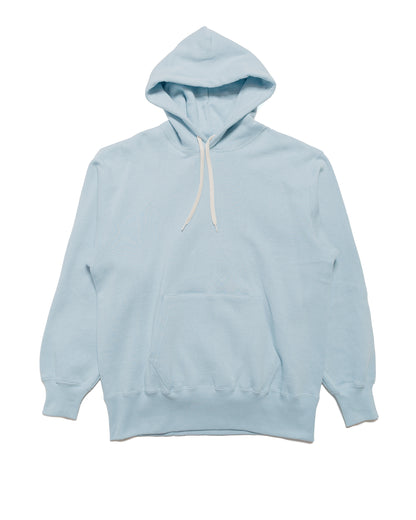 lost & found The Real McCoy's The Real McCoy's MC24114 10 Oz. Loopwheel Hooded Sweatshirt Saxe