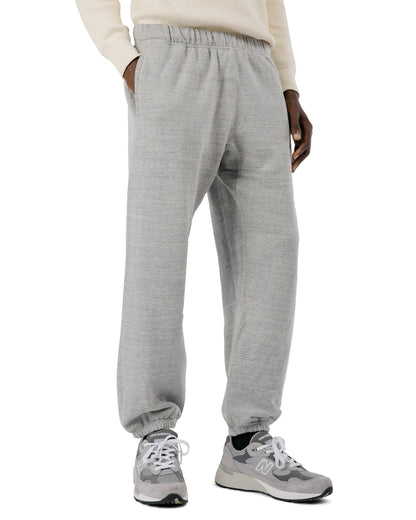 The Real McCoy's MC24116 10 Oz. Loopwheel Sweat Pants Gray