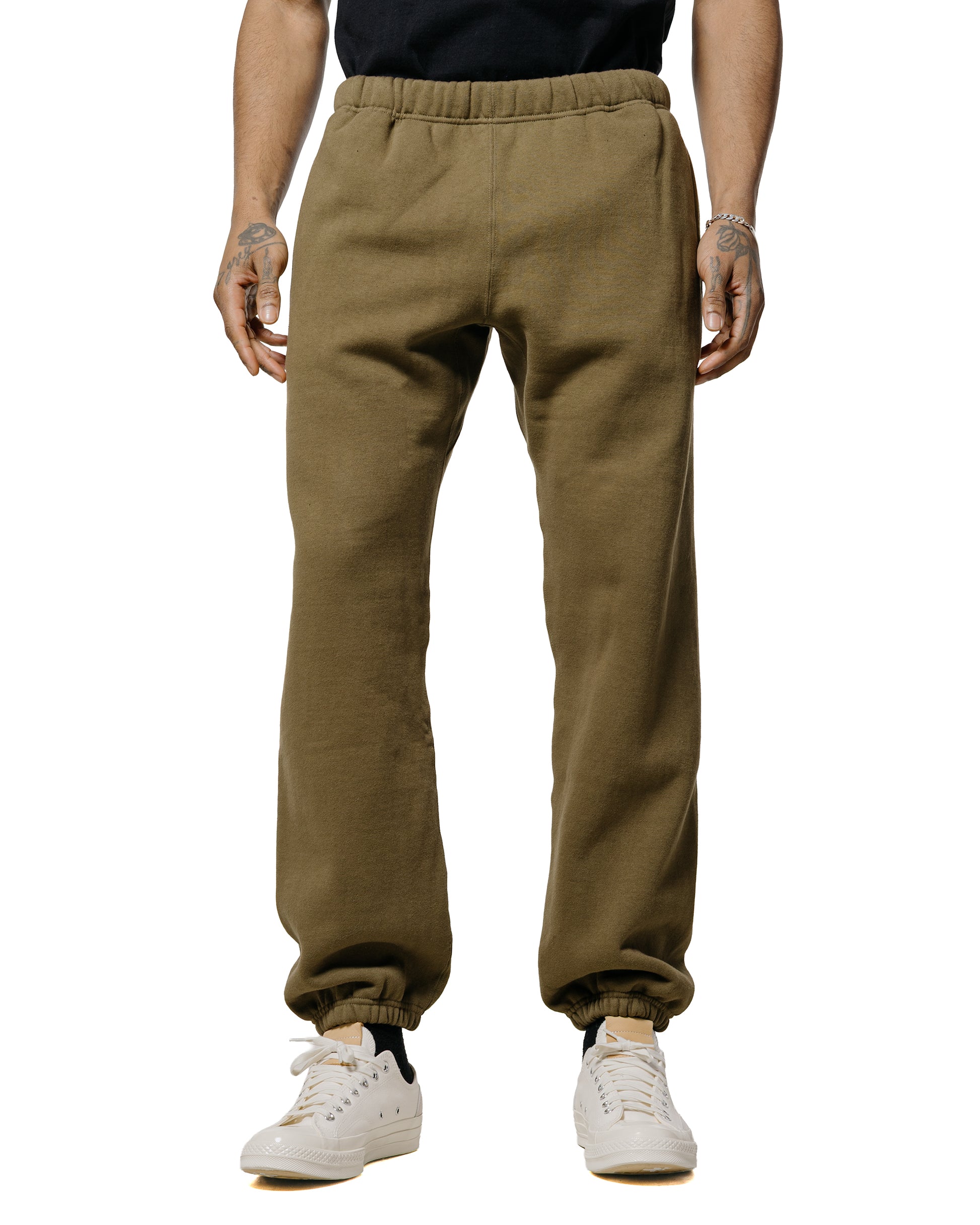 lost & found The Real McCoy's The Real McCoy's MC24116 10 Oz. Loopwheel Sweat Pants Olive