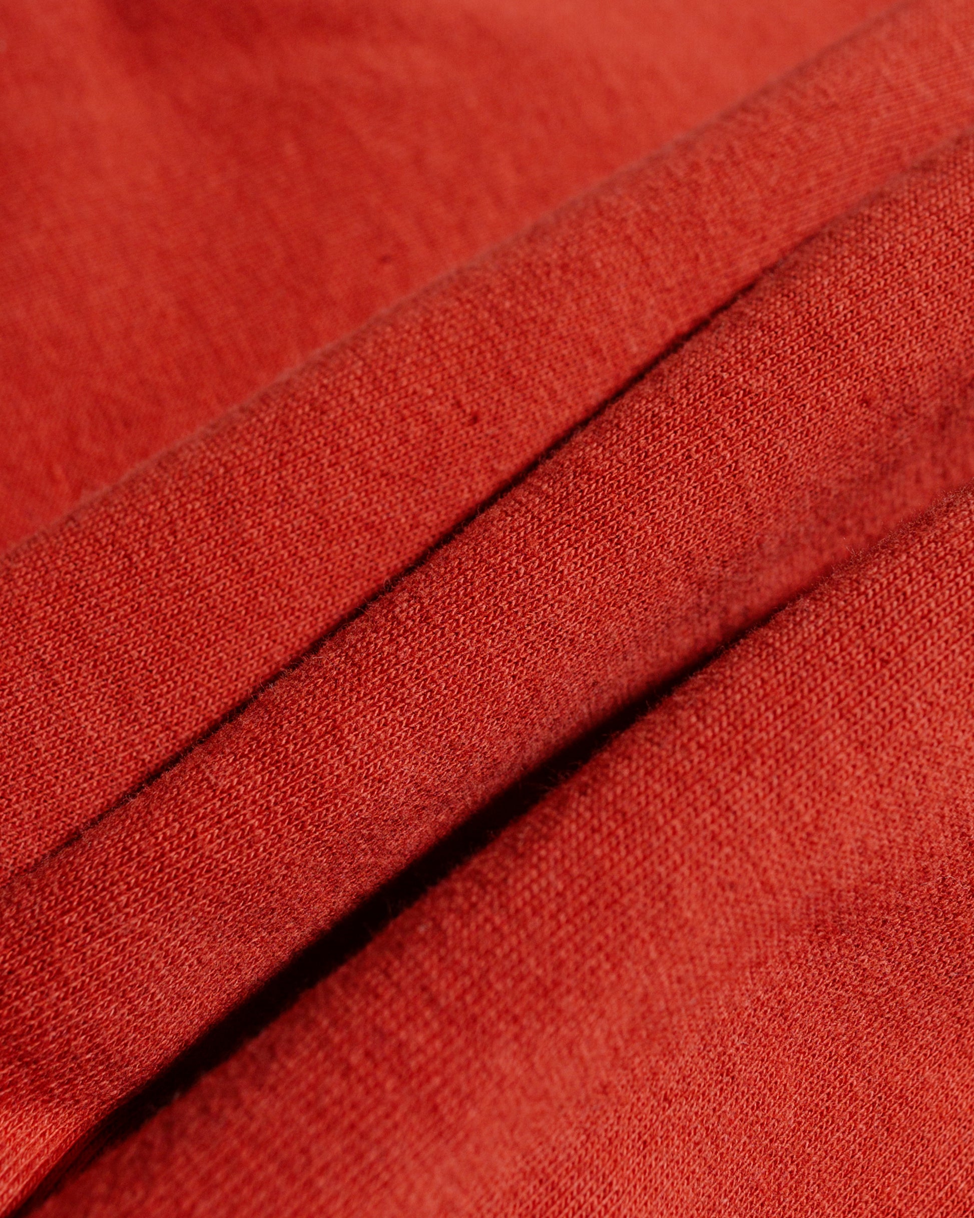 lost & found The Real McCoy's The Real McCoy's MC24120 9 Oz. Loopwheel S/S Sweatshirt Cherry