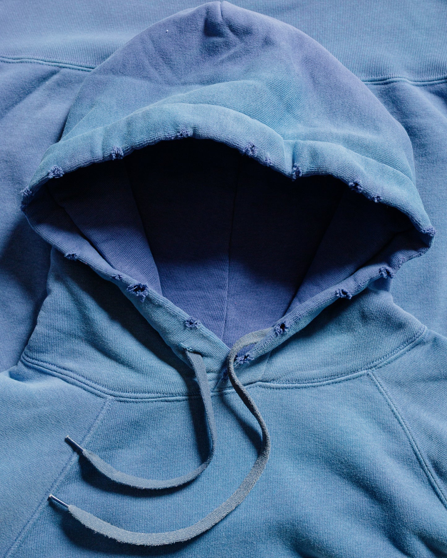 lost & found The Real McCoy's The Real McCoy's MC24119 9 Oz. Loopwheel Raglan Hooded Sweatshirt MQ Navy