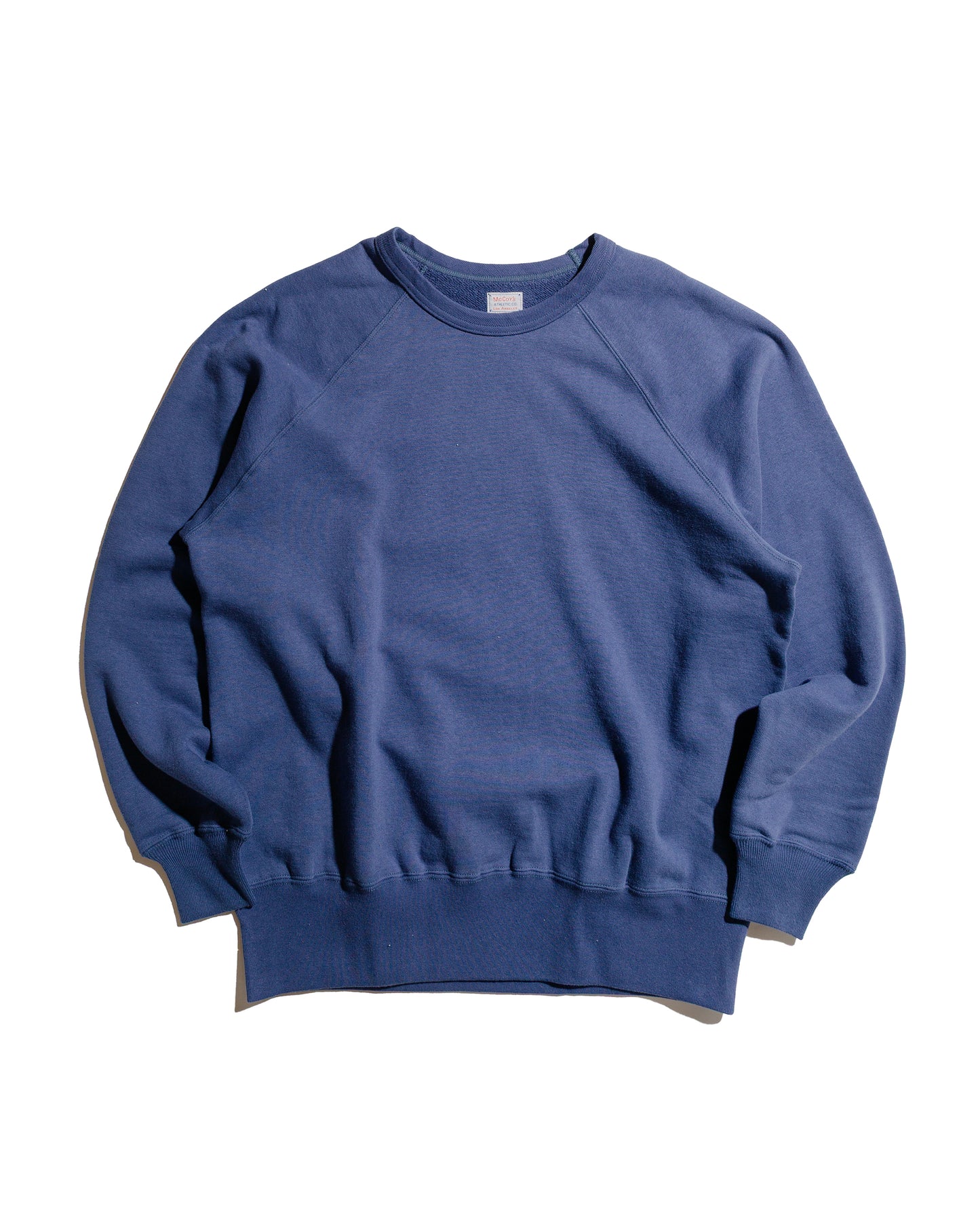 lost & found The Real McCoy's The Real McCoy's MC24117 9 Oz. Loopwheel Raglan Sweatshirt MQ Navy