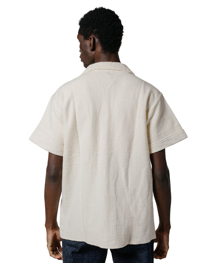 lost & found The Real McCoy's The Real McCoy's MC25001 Cotton Pile Beach Shirt Milk