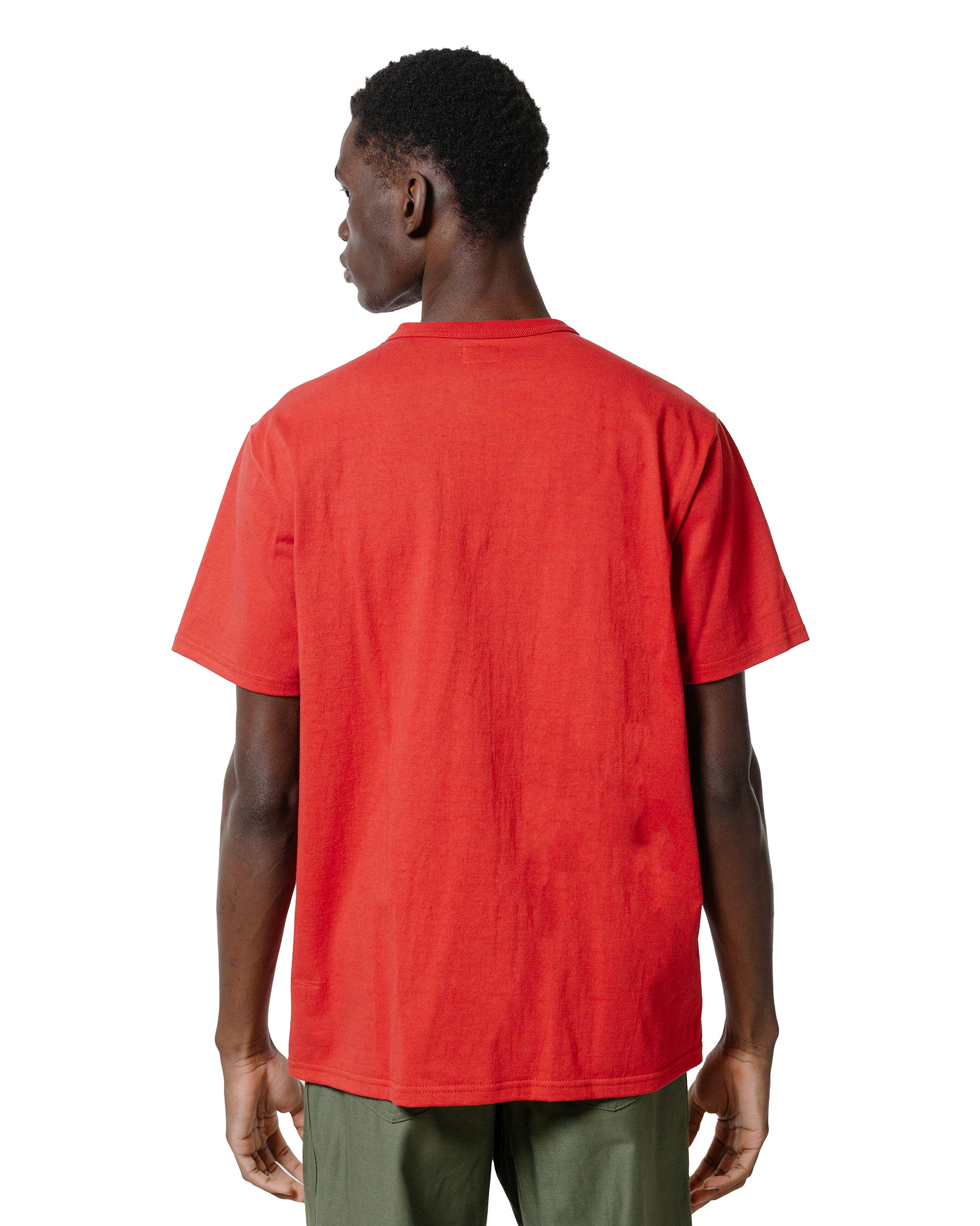 lost & found The Real McCoy's The Real McCoy's MC25003 Military Tee / Jolly Roger, Key Field Cherry