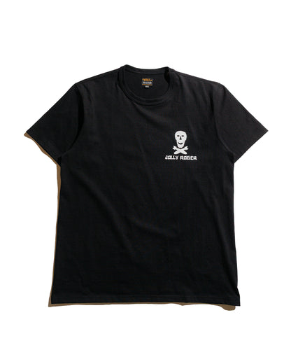 lost & found The Real McCoy's The Real McCoy's MC25004 Military Tee / Jolly Roger, Best Damn Group Black