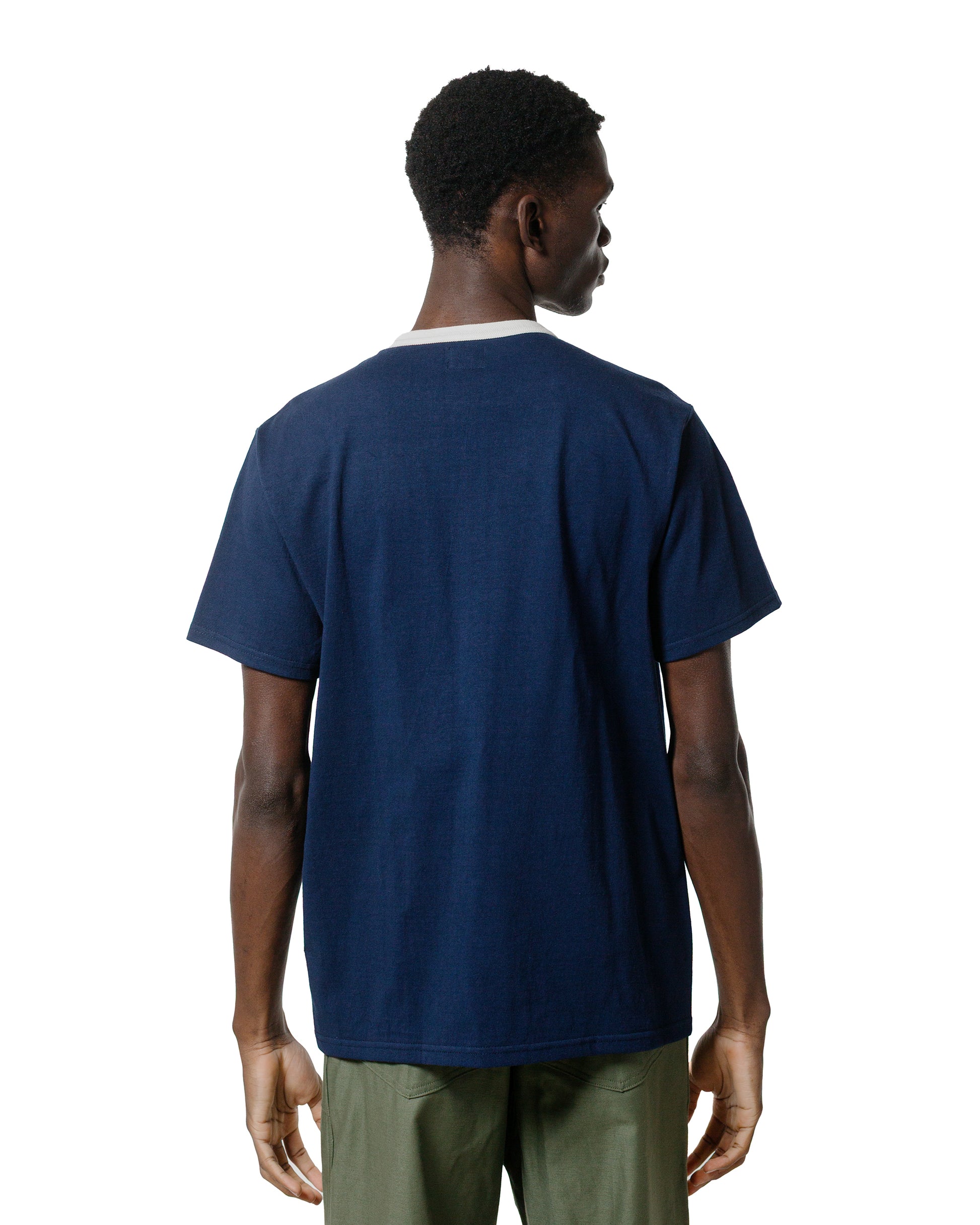 lost & found The Real McCoy's The Real McCoy's MC25008 Military Tee / U.S. Air Force Navy/Milk