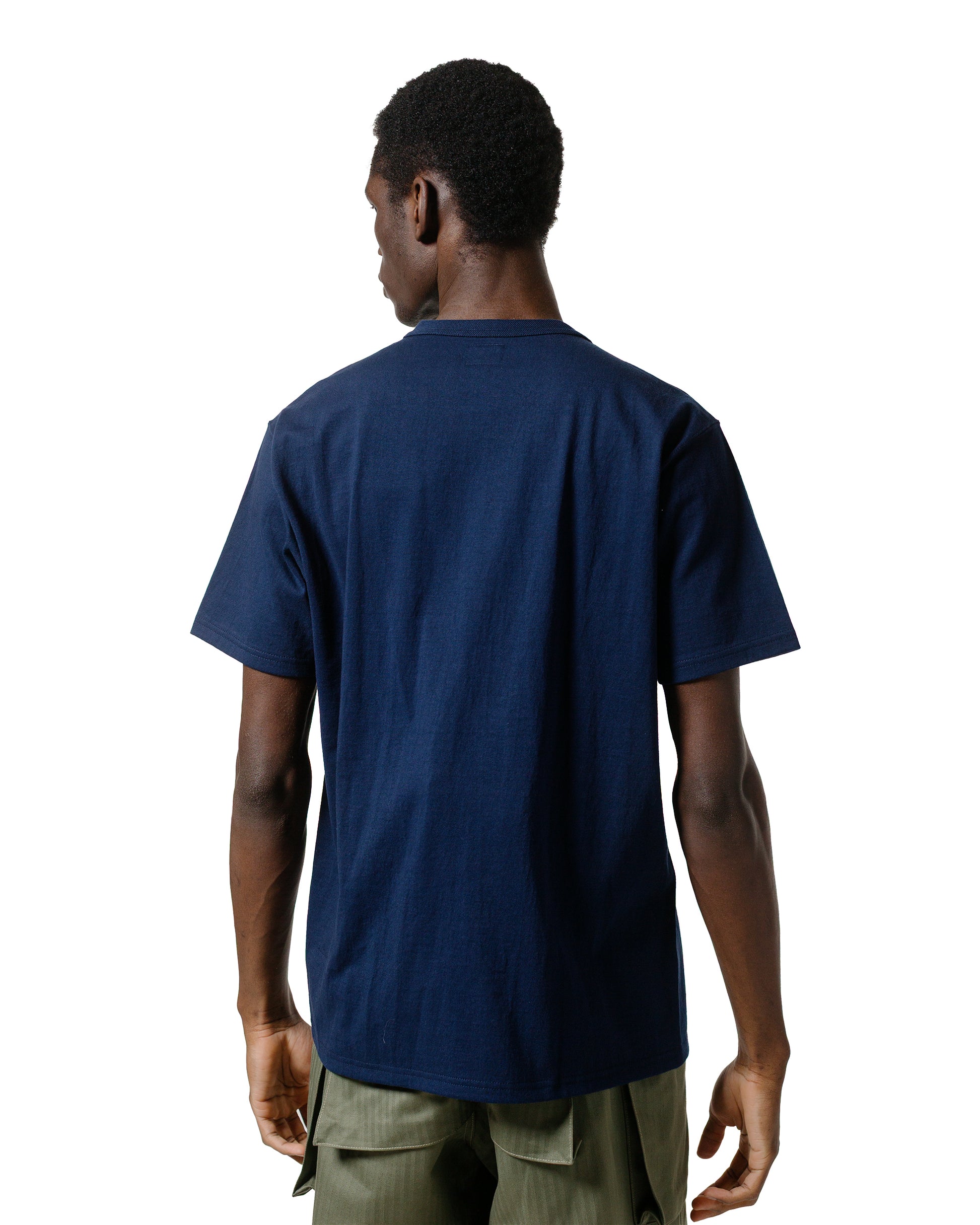 lost & found The Real McCoy's The Real McCoy's MC25010 Military Tee / Navy Football Navy