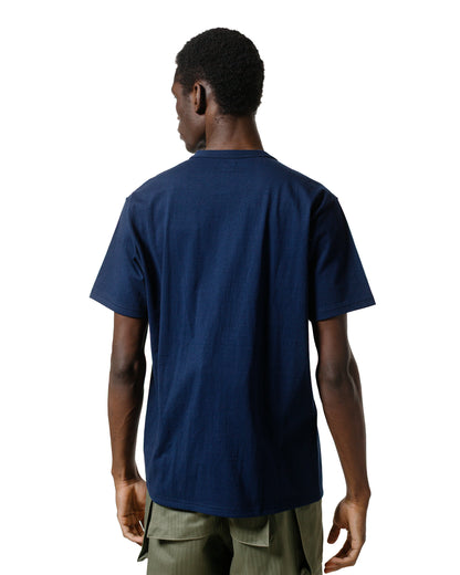 lost & found The Real McCoy's The Real McCoy's MC25010 Military Tee / Navy Football Navy