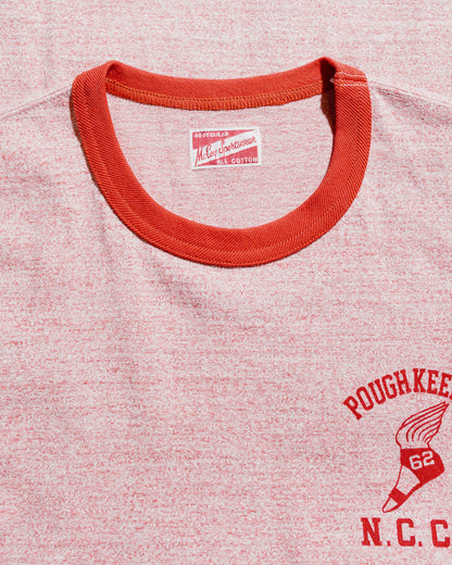 lost & found The Real McCoy's The Real McCoy's MC25015 Joe McCoy Tee / Poughkeepsie Red