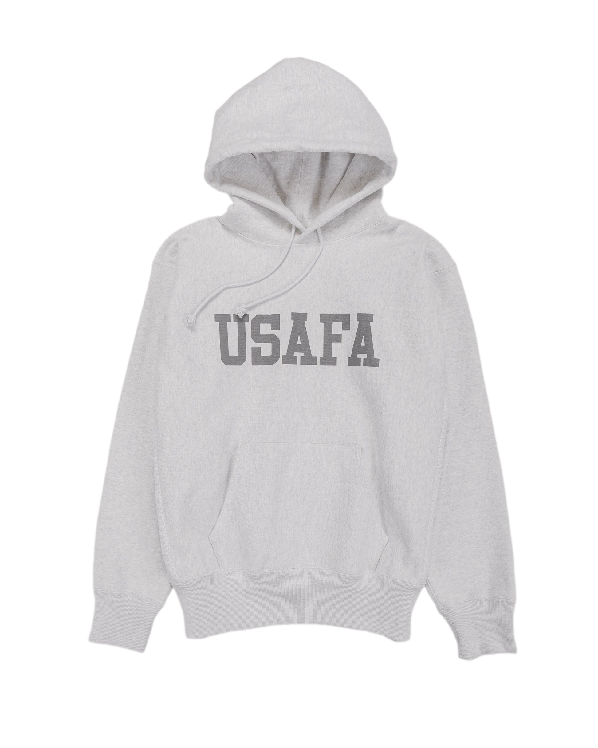lost & found The Real McCoy's The Real McCoy's MC25101 Heavyweight Hooded / USAF Reflector Silver Gray