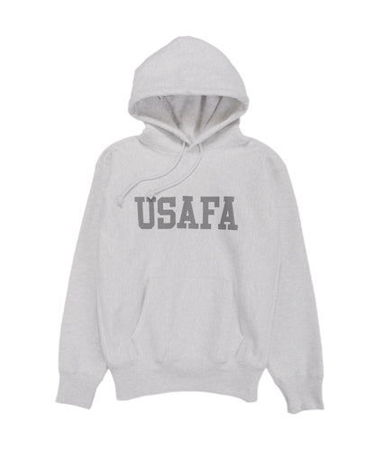 lost & found The Real McCoy's The Real McCoy's MC25101 Heavyweight Hooded / USAF Reflector Silver Gray