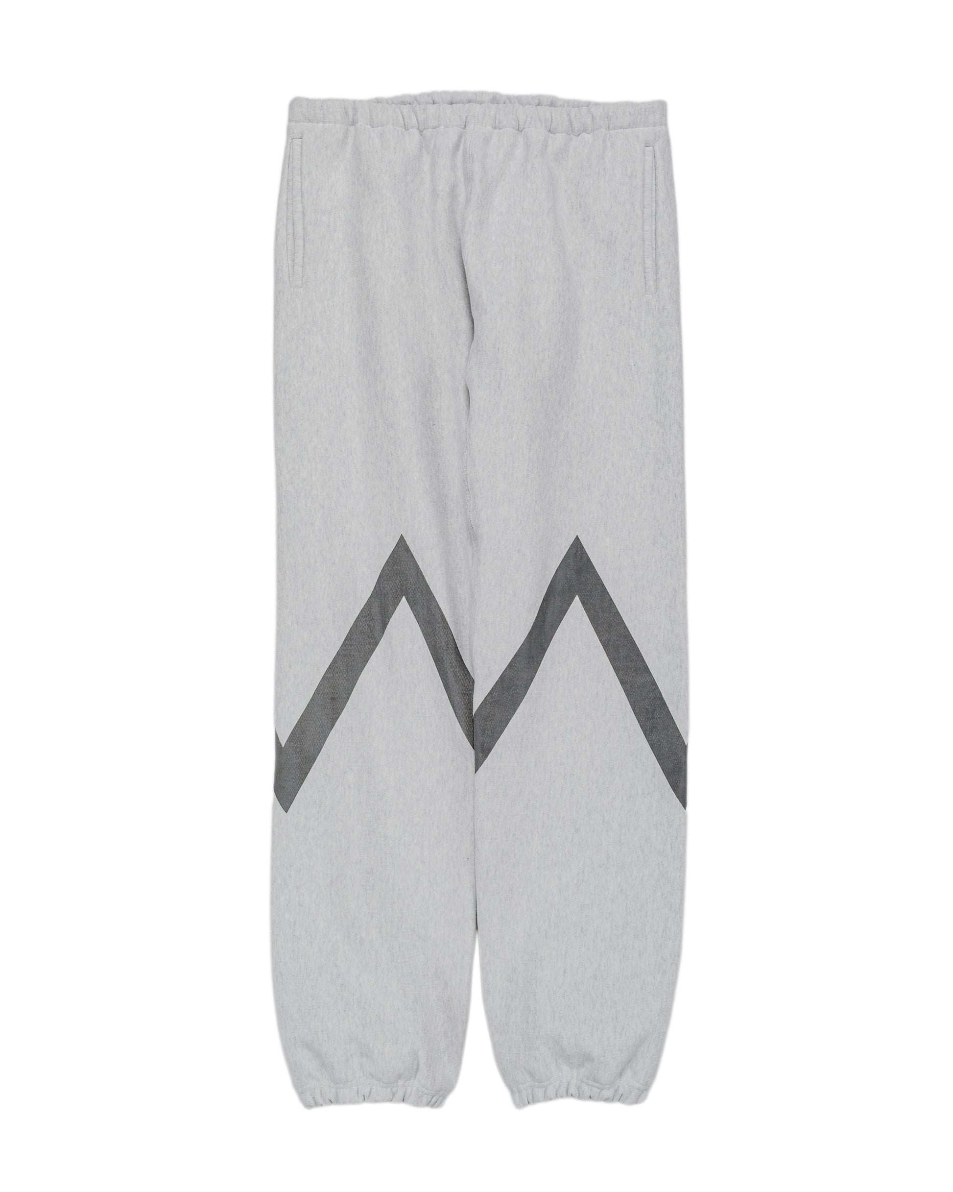 lost & found The Real McCoy's The Real McCoy's MC25102 Heavyweight Sweatpants / USAFA Reflector Silver Gray