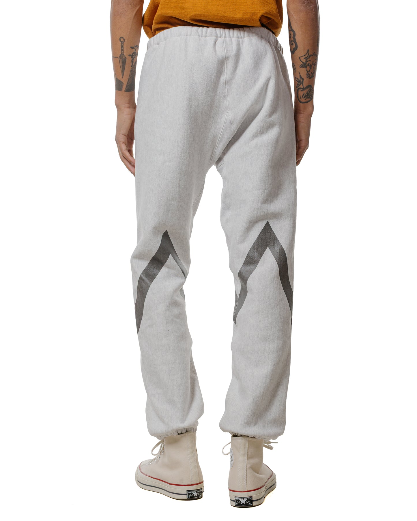 lost & found The Real McCoy's The Real McCoy's MC25102 Heavyweight Sweatpants / USAFA Reflector Silver Gray