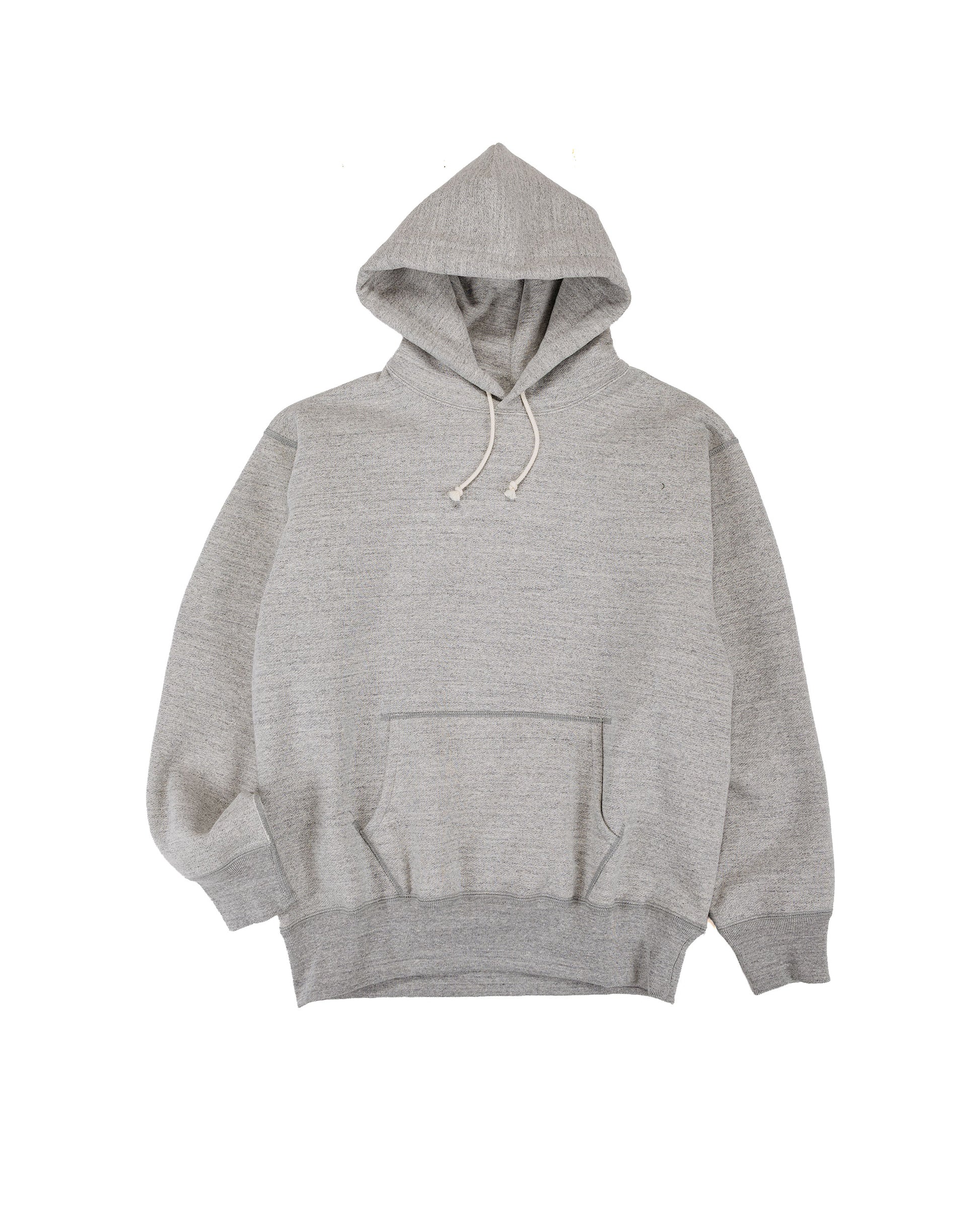 lost & found The Real McCoy's The Real McCoy's MC25105 12oz. Ball Park Hooded Sweatshirt Medium Grey