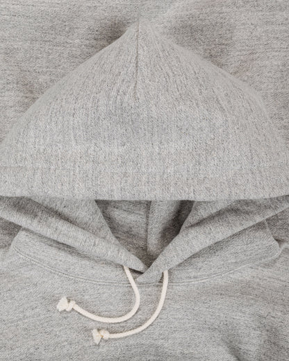 lost & found The Real McCoy's The Real McCoy's MC25105 12oz. Ball Park Hooded Sweatshirt Medium Grey