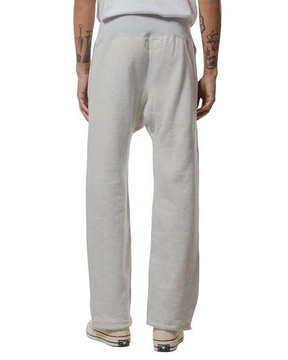 lost & found The Real McCoy's The Real McCoy's MC25114 U.S.N. Double-knee Sweatpants Snow Gray
