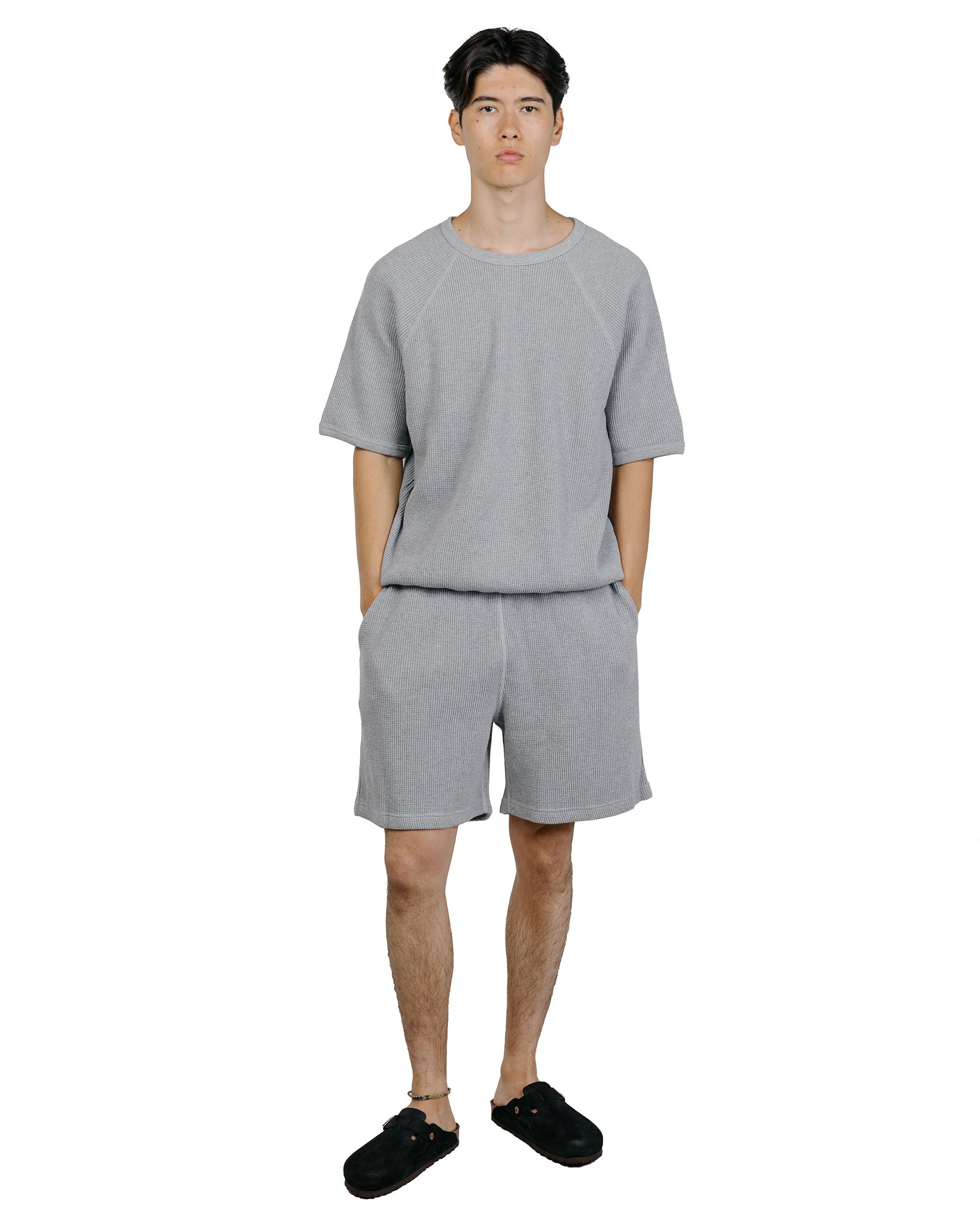 The Real McCoy's MC26002 Summer Thermal Tee Gray