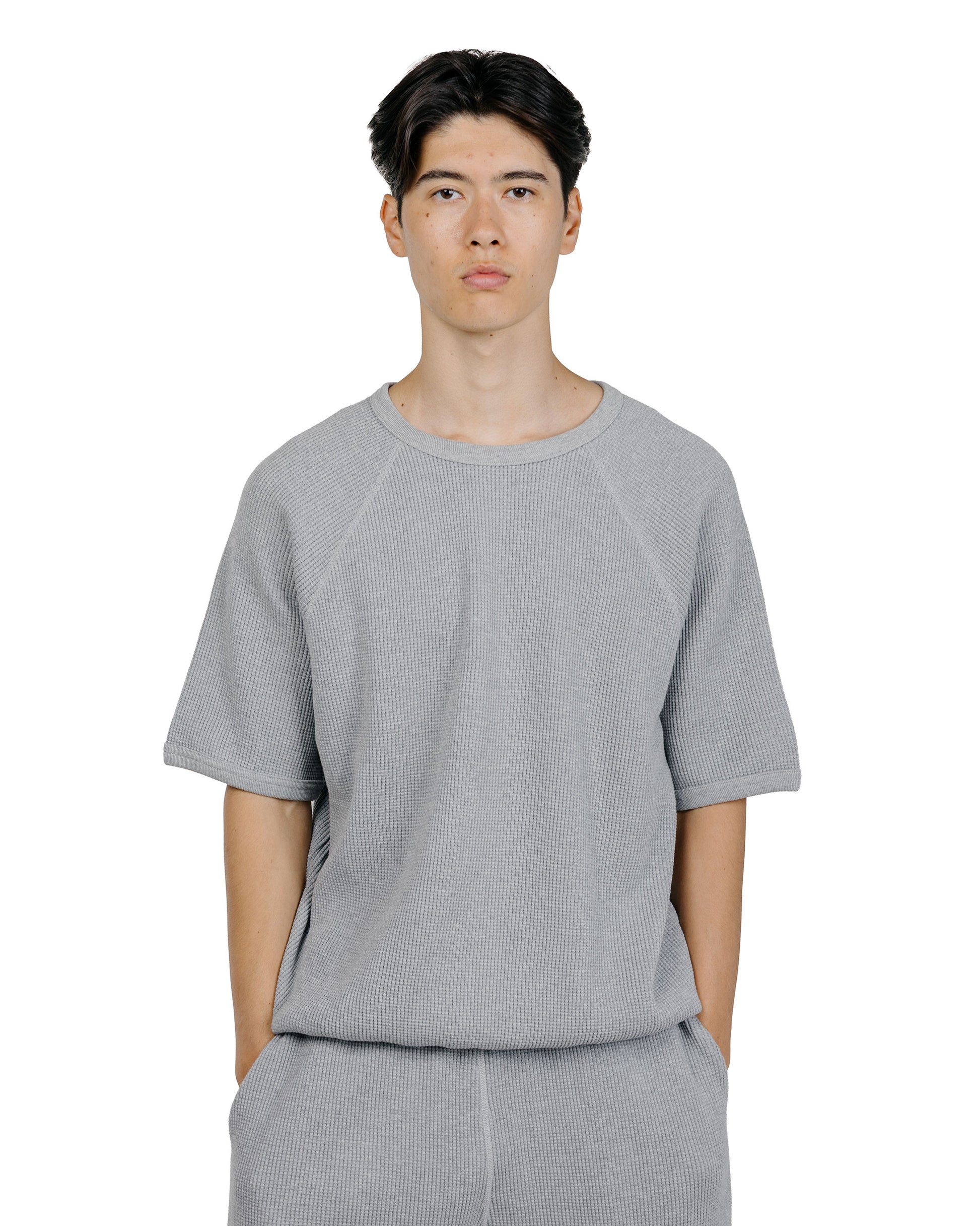 The Real McCoy's MC26002 Summer Thermal Tee Gray