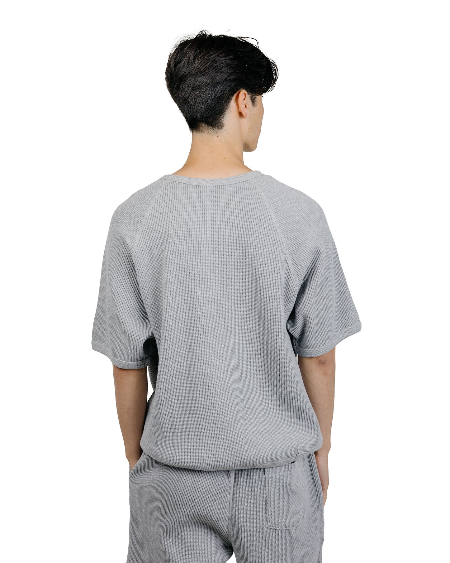 The Real McCoy's MC26002 Summer Thermal Tee Gray