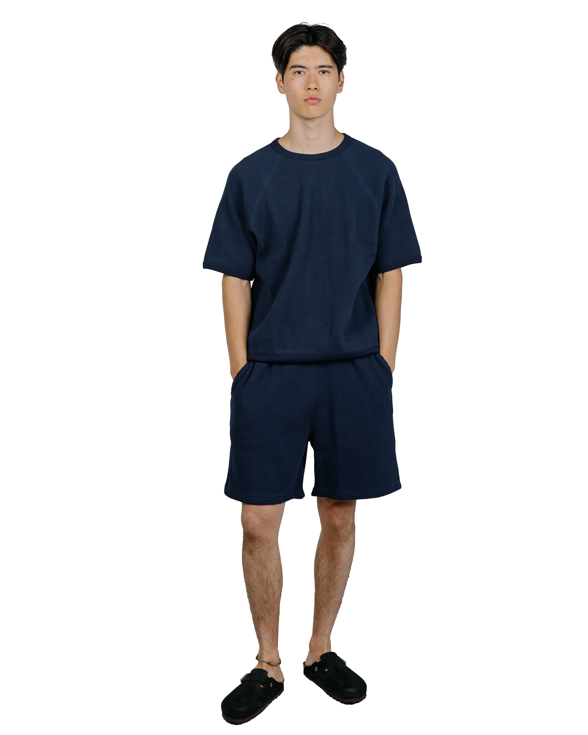 The Real McCoy's MC26002 Summer Thermal Tee Navy