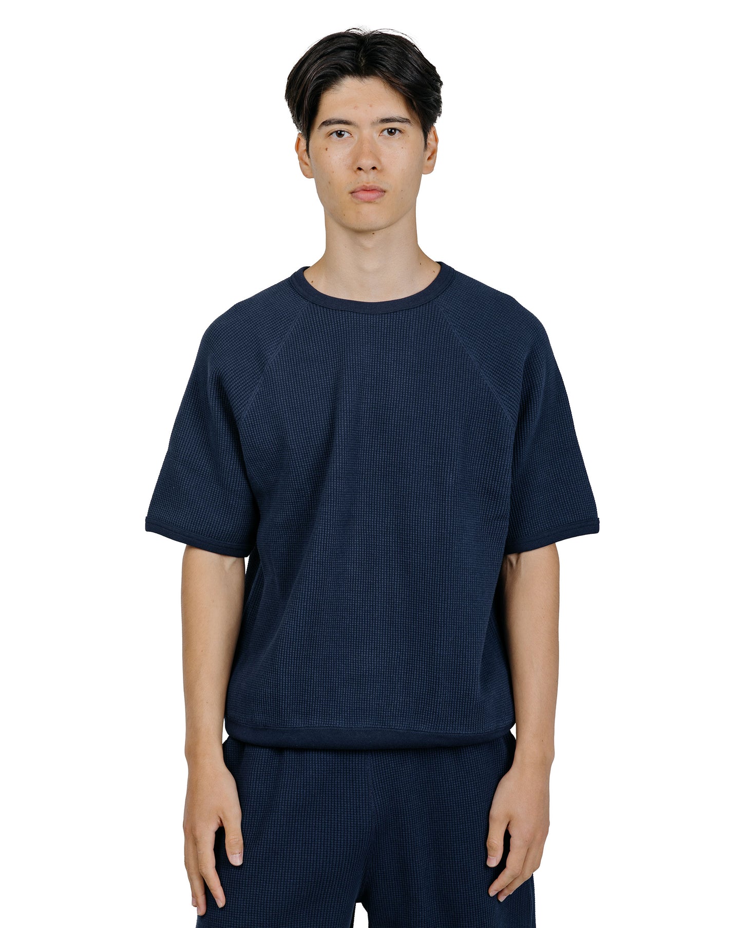 The Real McCoy's MC26002 Summer Thermal Tee Navy