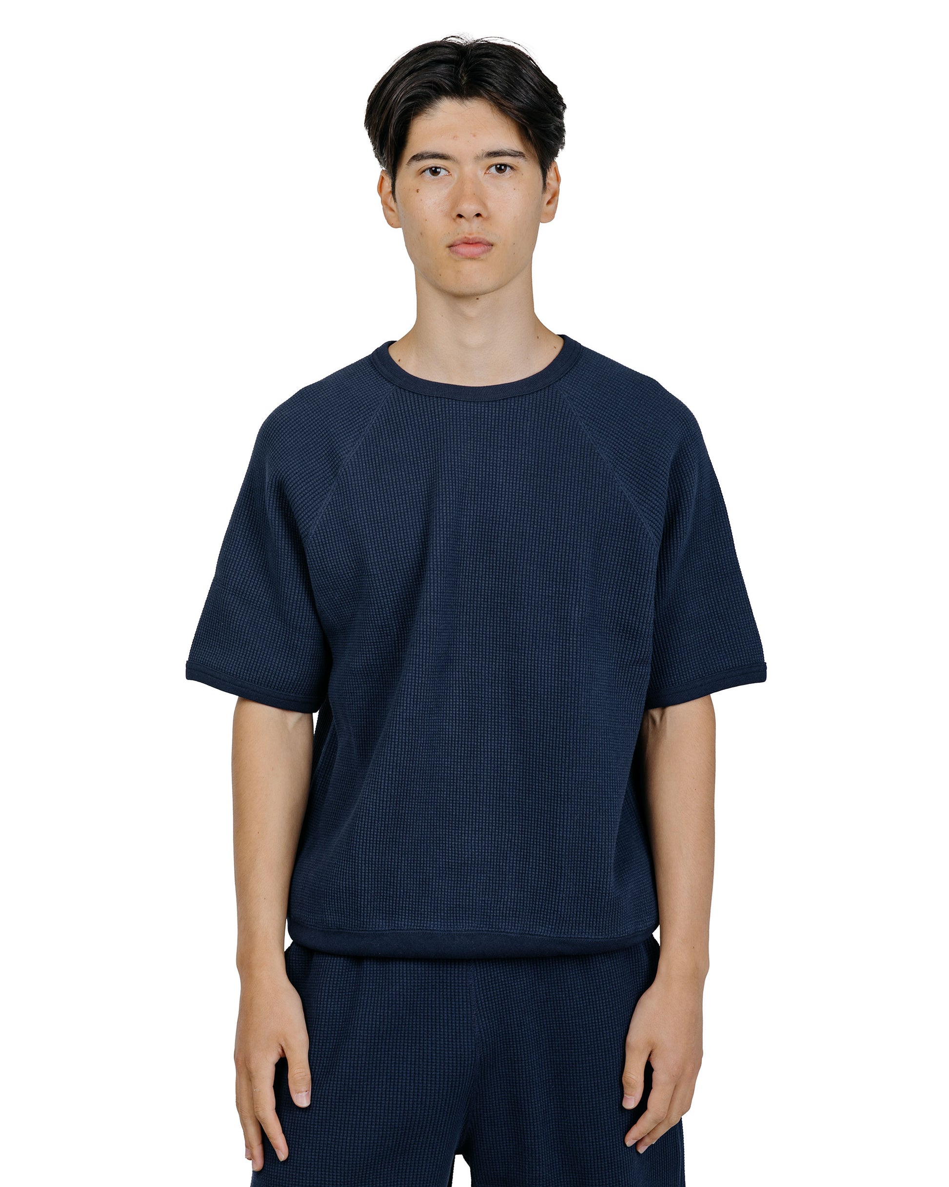 The Real McCoy's MC26002 Summer Thermal Tee Navy