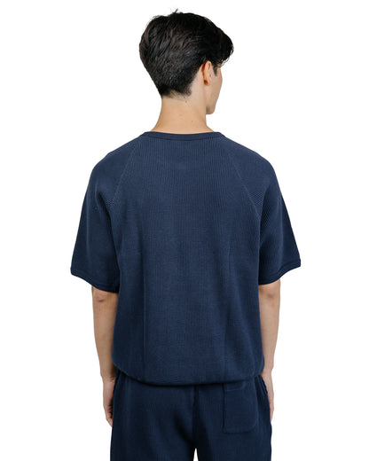 The Real McCoy's MC26002 Summer Thermal Tee Navy