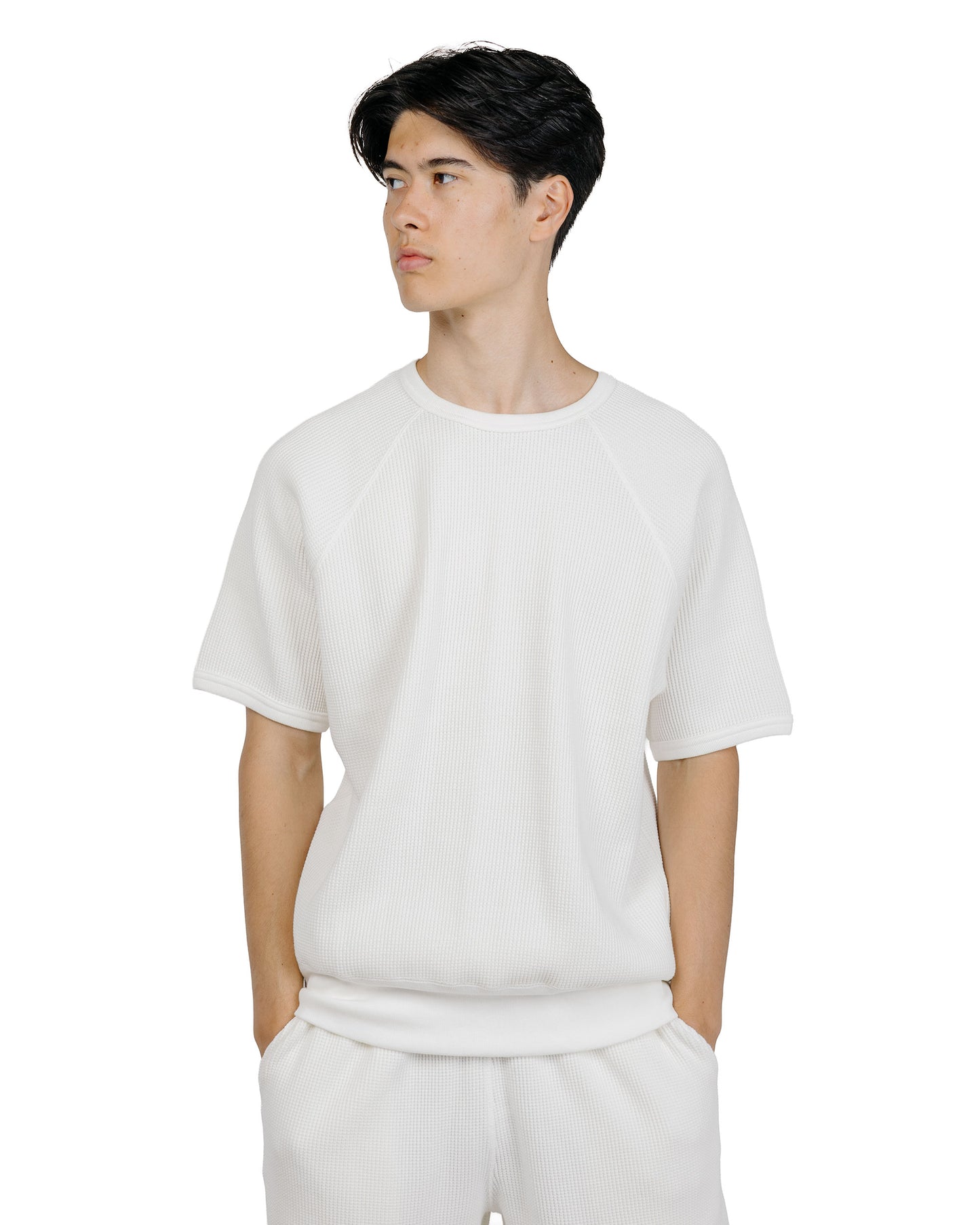 The Real McCoy's MC26002 Summer Thermal Tee White