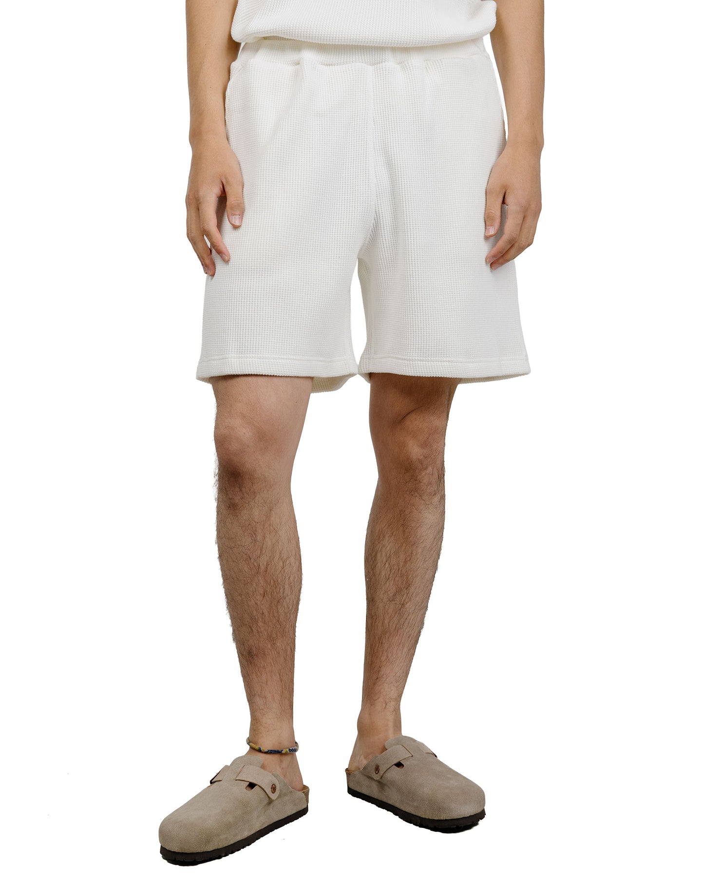 The Real McCoy's MC26004 Summer Thermal Shorts White