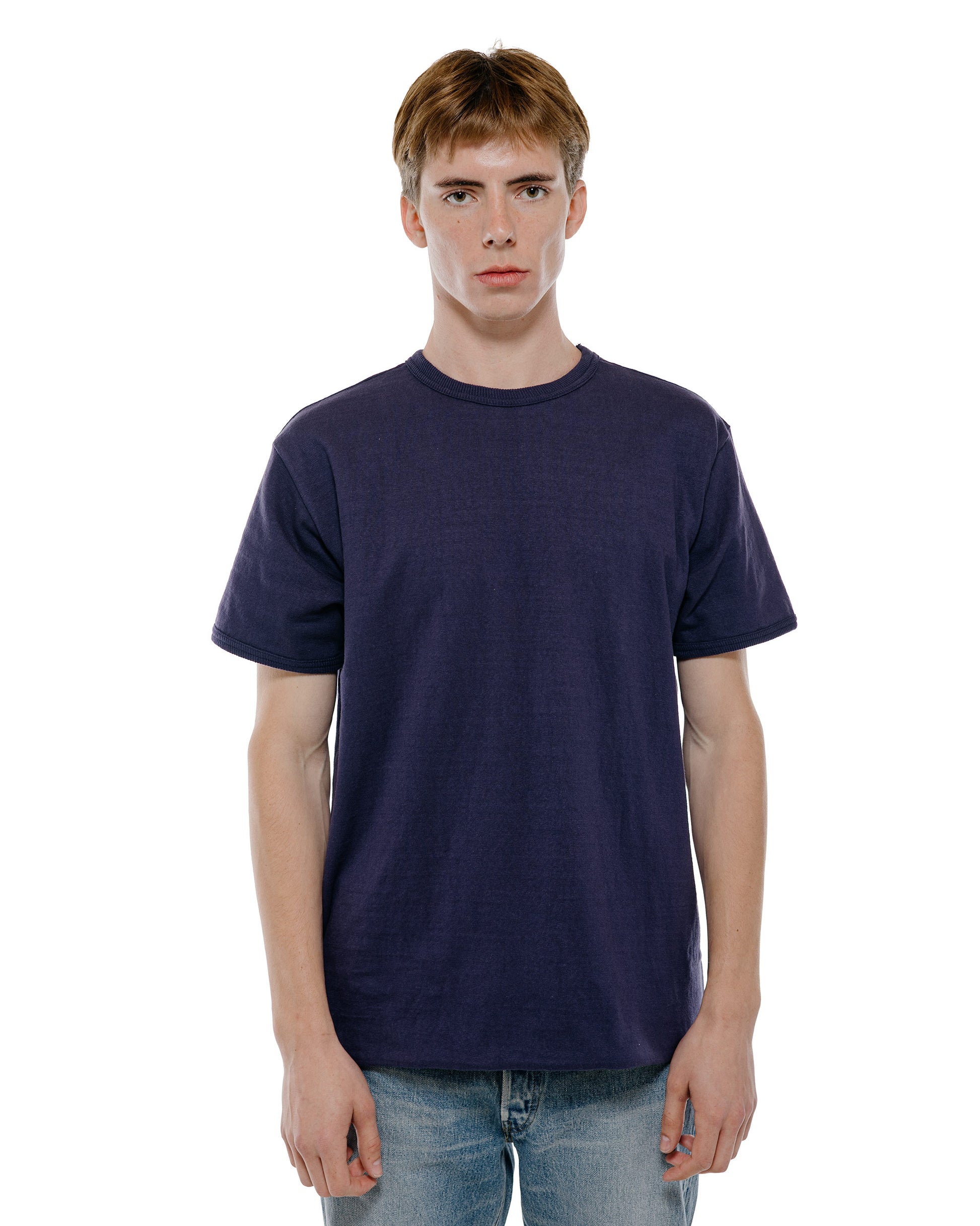 The Real McCoy's MC26005 U.S.N. Reversible T-Shirt NavyYellow