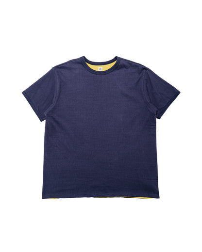 The Real McCoy's MC26005 U.S.N. Reversible T-Shirt Navy/Yellow