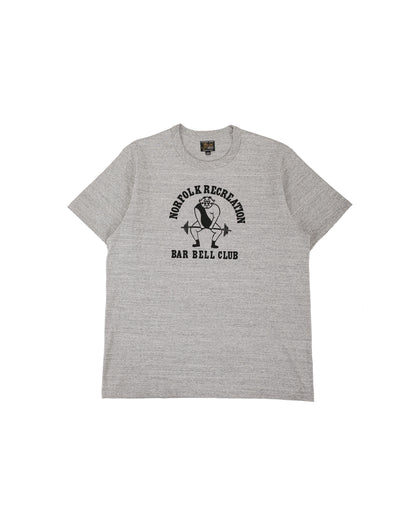 lost & found The Real McCoy's The Real McCoy's MC26032 Joe McCoy Tee / Norfolk Recreation Grey