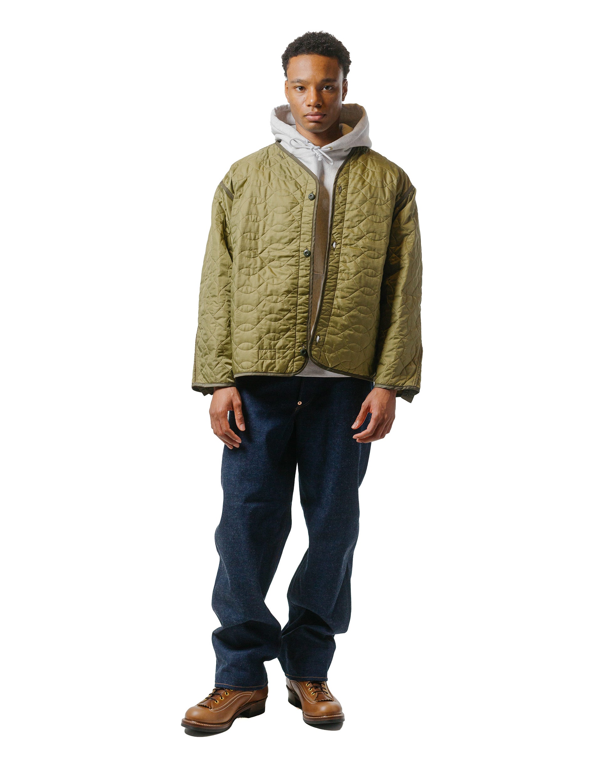 lost & found The Real McCoy's The Real McCoy's MJ21112 Liner, Coat, Man's Field, M-65 Olive