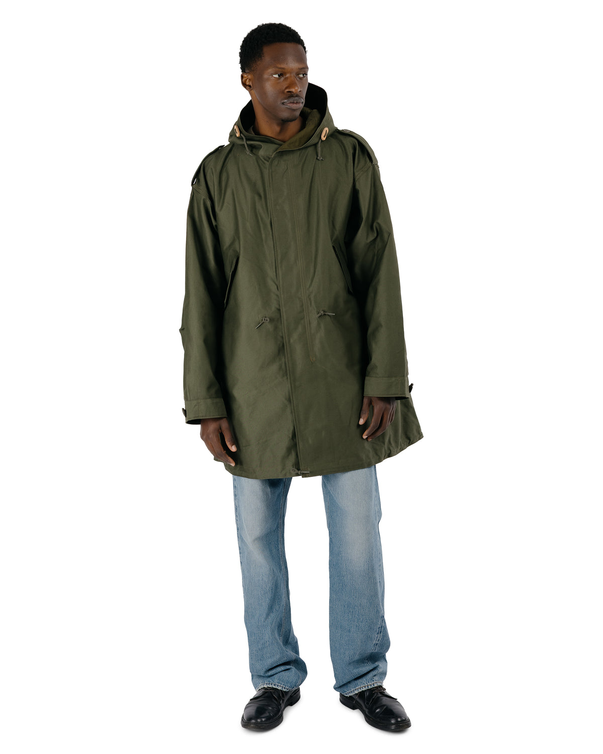 The Real McCoy's MJ22003 Parka-Shell, M-1951 (Model 220) Olive