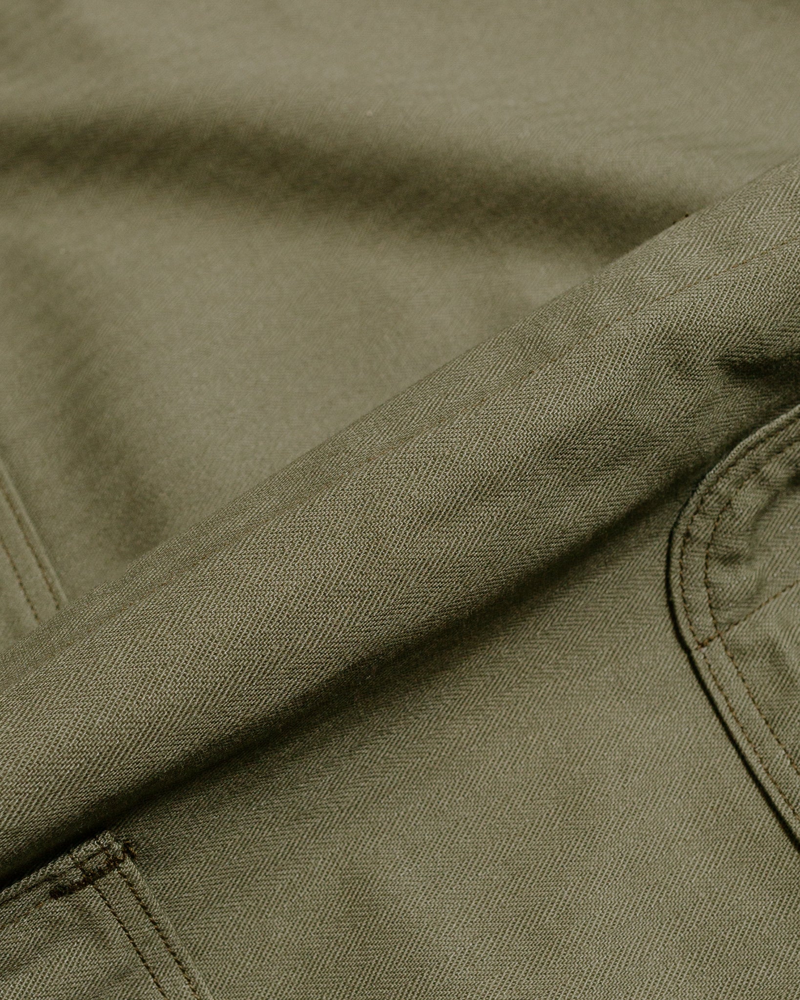 The Real McCoy's MJ22012 Jacket, Utility N-3 (Model 220) Olive fabric