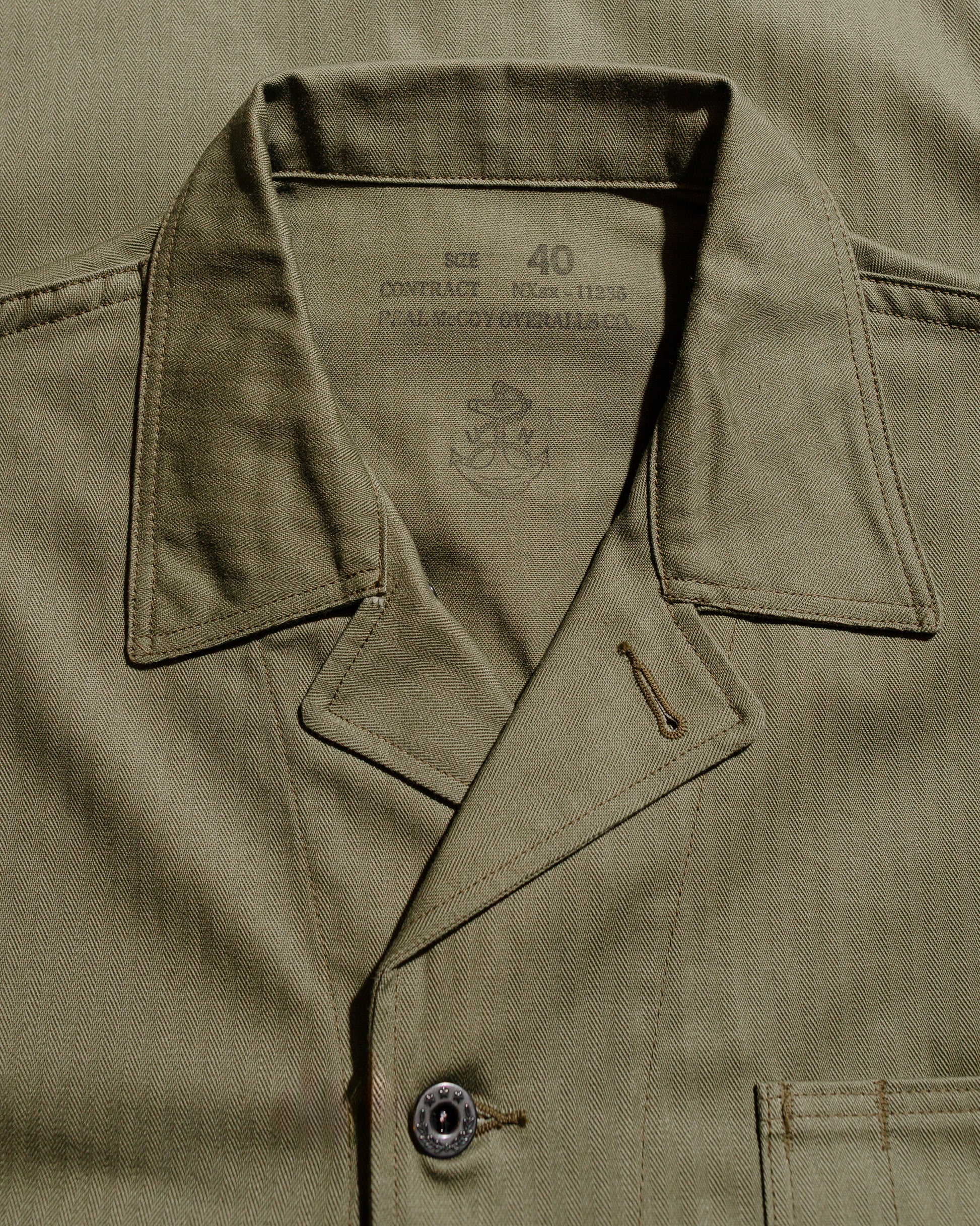 lost & found The Real McCoy's The Real McCoy's MJ22012 Jacket, Utility N-3 (Model 220) Olive