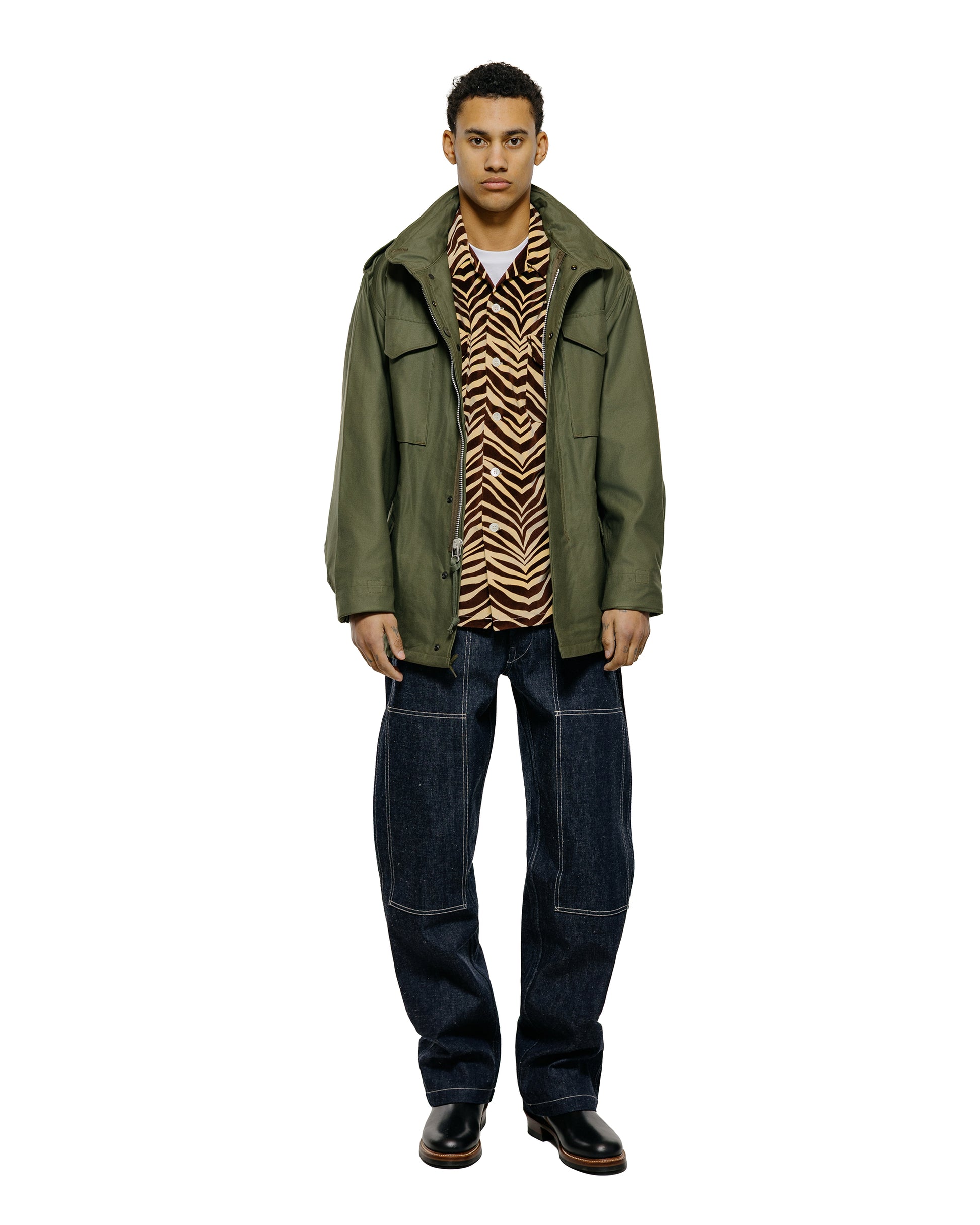 lost & found The Real McCoy's The Real McCoy's MJ22107 Coat, Man's, Field, M-65 Olive