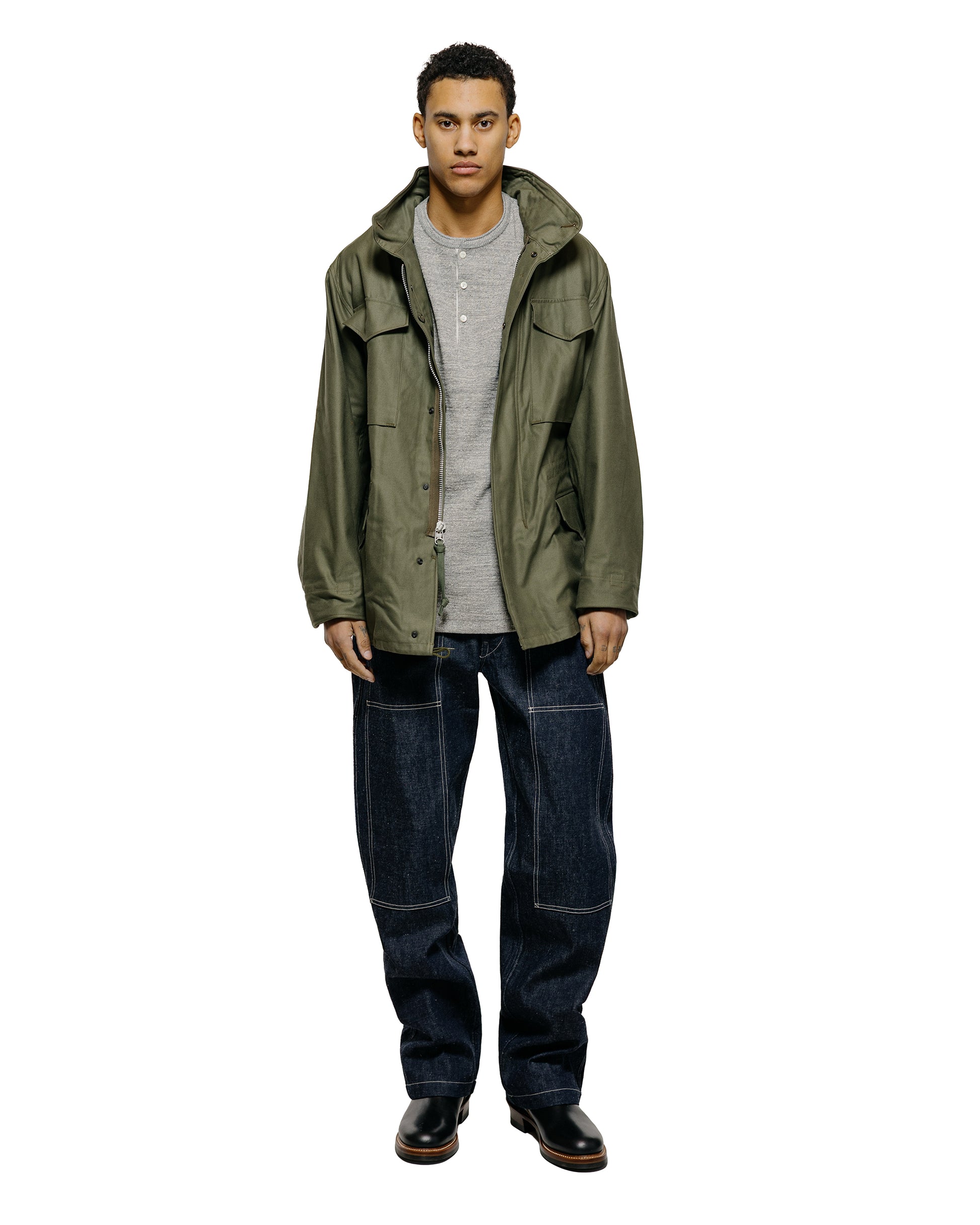 lost & found The Real McCoy's The Real McCoy's MJ23005 Coat, Man's, Field, M-65 / Early Model Olive